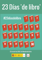 Día del Libro 23 Días de libro 2016 España Observatorio de la Lectura y el Libro